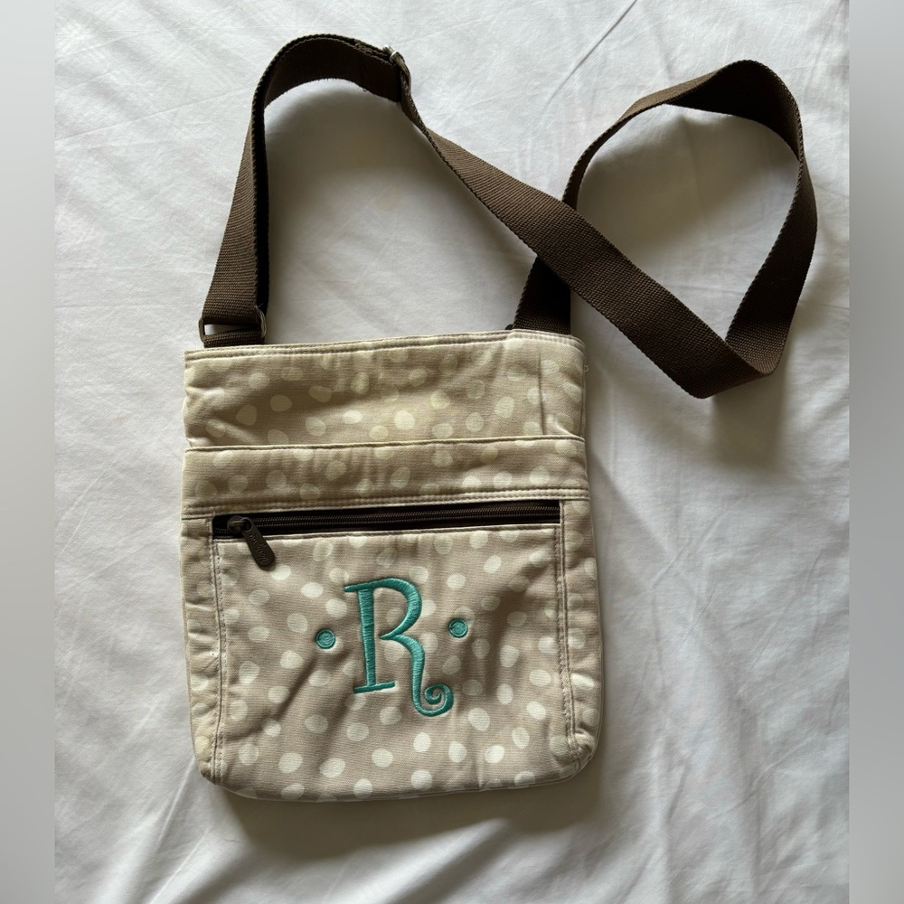 Thirty One Polka Dot Crossbody Bag